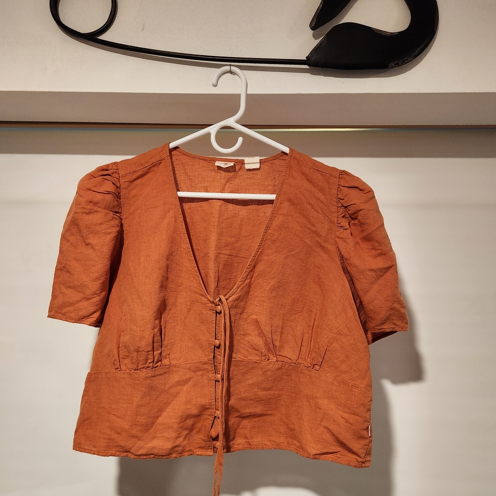 Levi's Terracotta Blouse